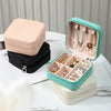 Jewellery Organizer Box for Travelling – Leather Storage Box for Jewelry & Hair Accessories