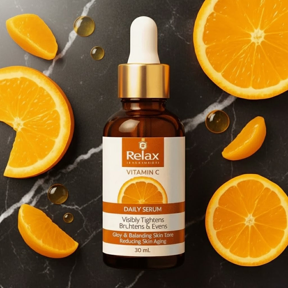 Relax Vitamin C Daily Serum – Brightening & Anti‑Aging Face Serum (30 ml)