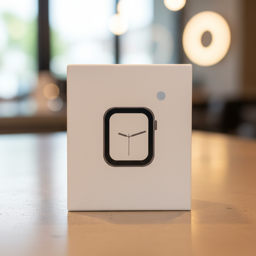 Smart Watch with Stylish Display & Comfortable Silicone Strap