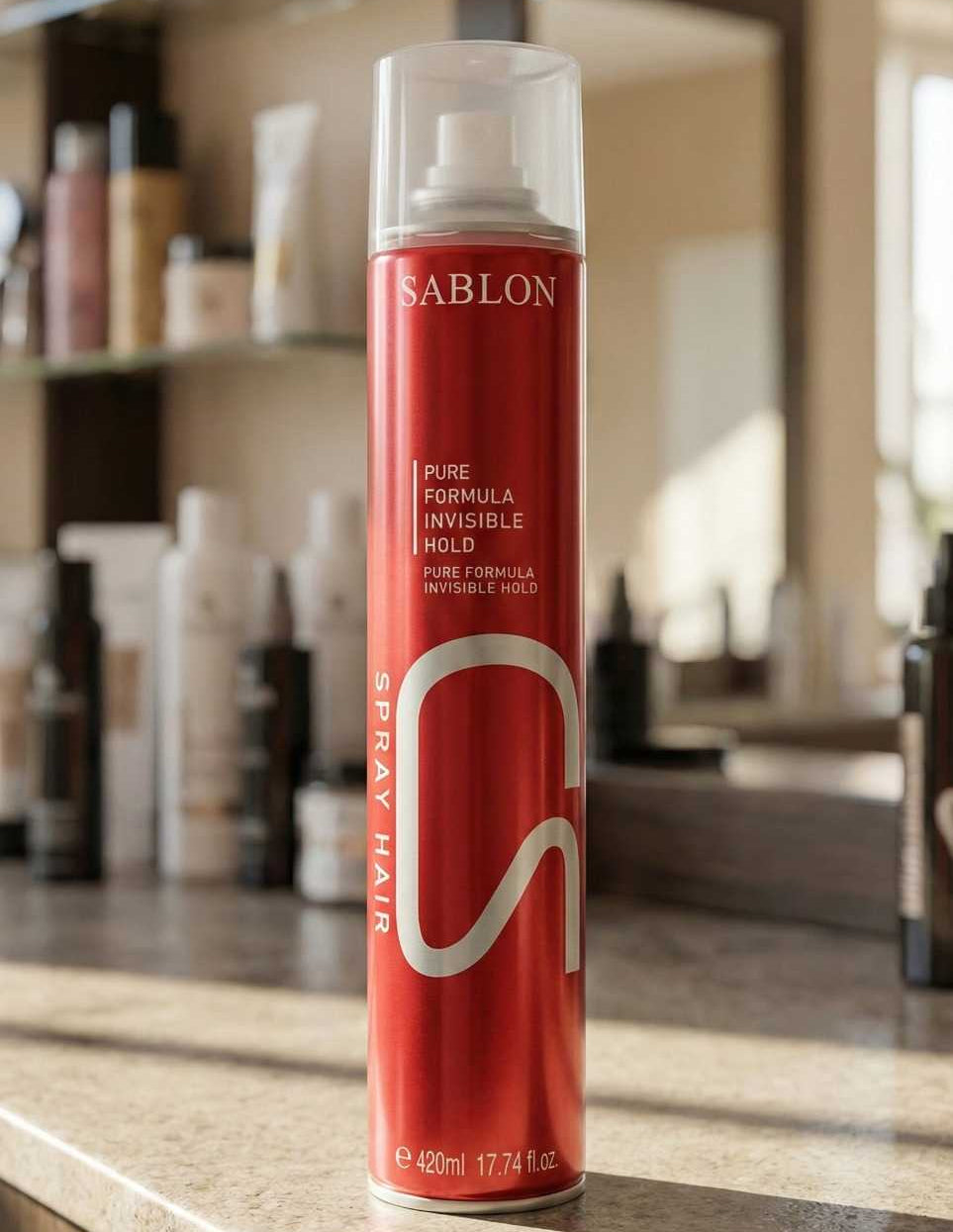 Sablon Strong Hold Hair Spray – Durable Quality & Stylish Finish (420ml)
