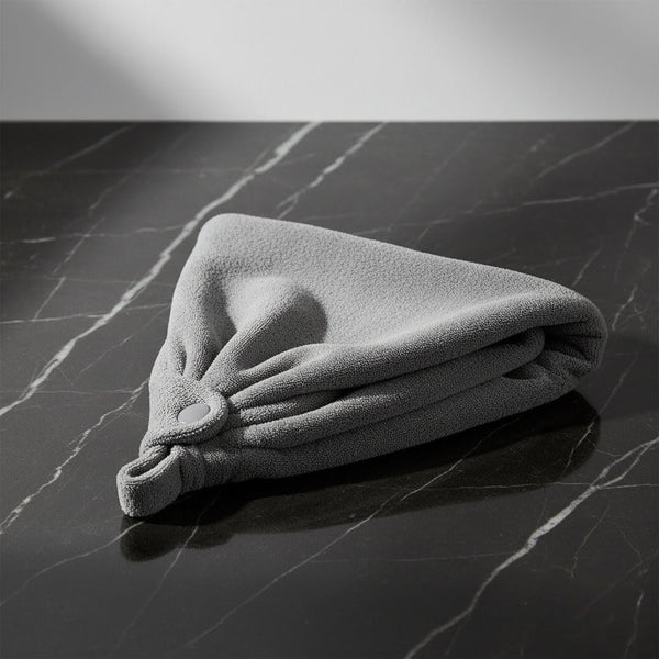 Hair Drying Towel Cap – Quick Dry, Soft & Absorbent Turban Wrap for Women | Anti-Frizz Hair Wrap Towel for Bathroom & Salon Use