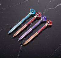 Elegant Diamond Ballpoint Pens | Smooth Writing & Stylish Design