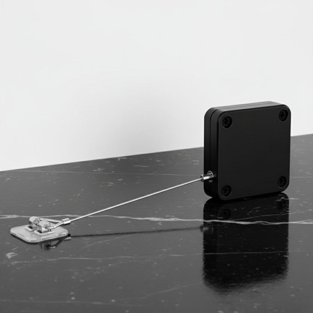 Automatic Door Closer No-Punch Sliding Latch Door Lock for Sliding Doors