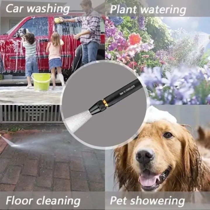 High-Quality Adjustable Water Spray Nozzle Gun – Multifunction Car & Garden Washing Tool