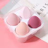 4PCS Professional Makeup Sponge Blender Set – Foundation & Powder Beauty Puff with Egg Case
