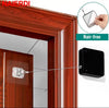 Automatic Door Closer No-Punch Sliding Latch Door Lock for Sliding Doors