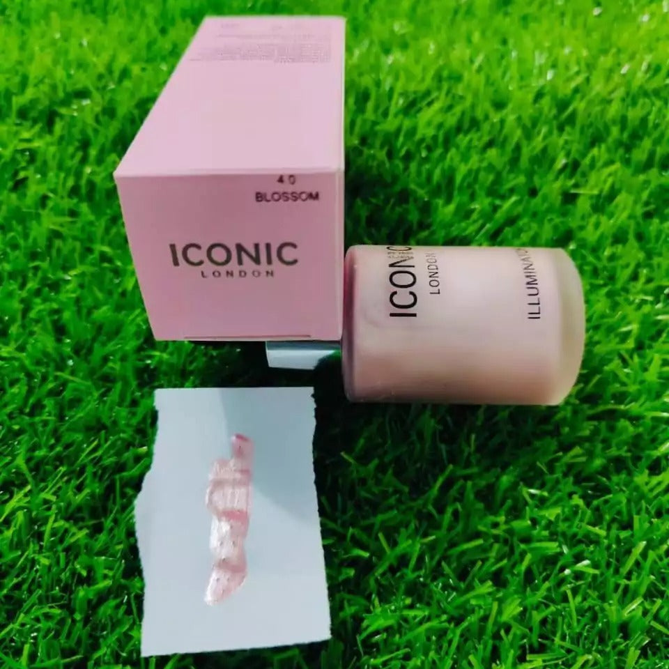 Iconic London Illuminator Highlighter Drops – Ultra Glow Liquid Highlighter for Radiant Luminous Skin, Long-Lasting Shimmer Makeup