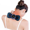 EMS Mini Electric Neck & Back Massager – Cervical Muscle Therapy & Pain Relief