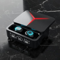 M90 Pro Gaming Earbuds – Bluetooth 5.3 Wireless Earphones with ENC Noise Reduction & LED Display Charging Case
