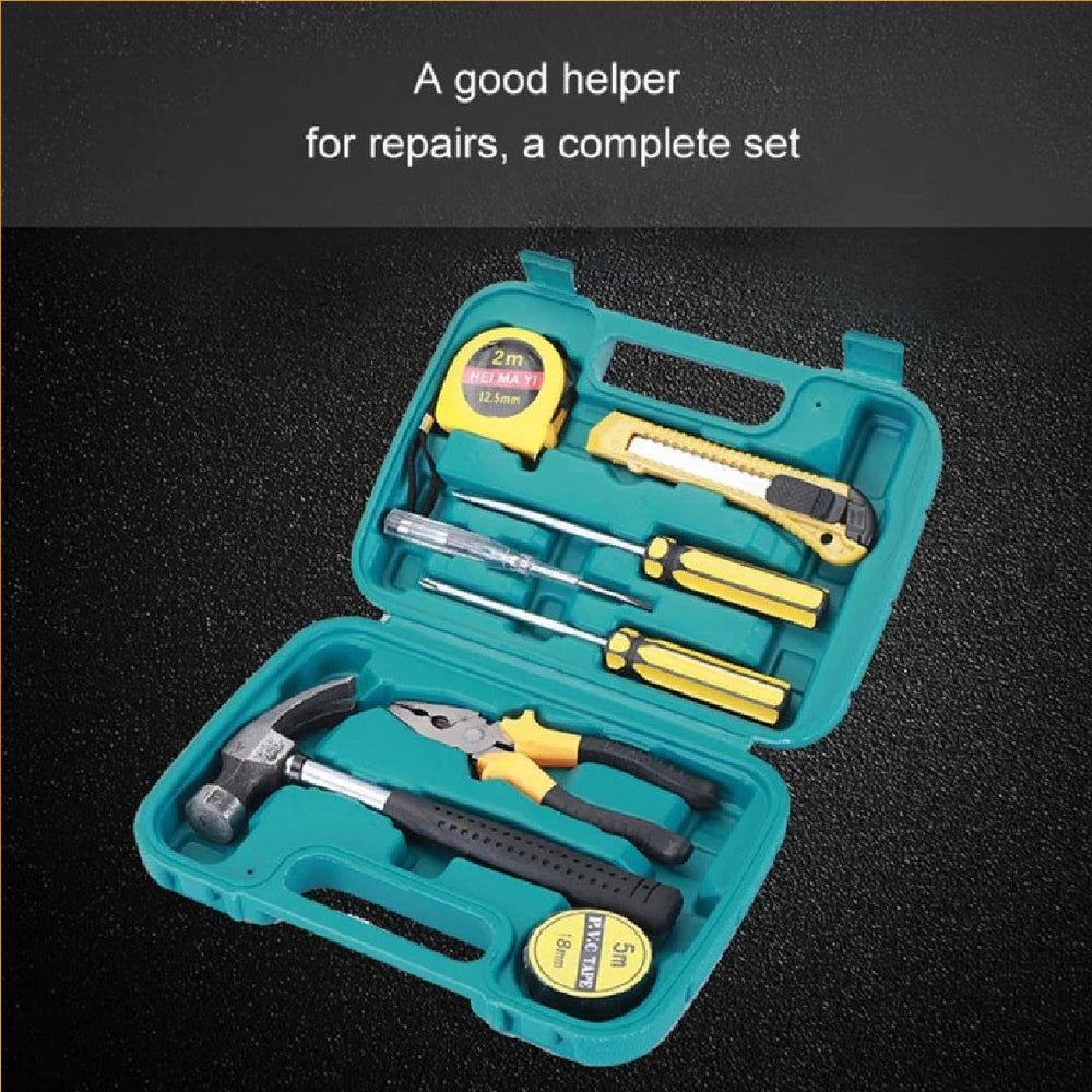8PCS Professional Multifunctional Toolset with Storage Box – Home & Repair Toolkit