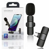 Wireless MIC K8 Microphone – Vlogging Mic with Accessories for Type‑C, Lightning & 3.5 mm Jack Devices
