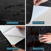 Self Adhesive Black Marble Sheet – 60cm x 2m Oil & Heat Resistant Kitchen Wallpaper