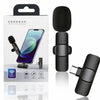 Wireless MIC K8 Microphone – Vlogging Mic with Accessories for Type‑C, Lightning & 3.5 mm Jack Devices