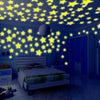 Pack of 100 3D Glow-in-the-Dark Stars – Luminous Wall & Ceiling Stickers for Kids’ Rooms
