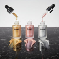 Iconic London Illuminator Highlighter Drops – Ultra Glow Liquid Highlighter for Radiant Luminous Skin, Long-Lasting Shimmer Makeup