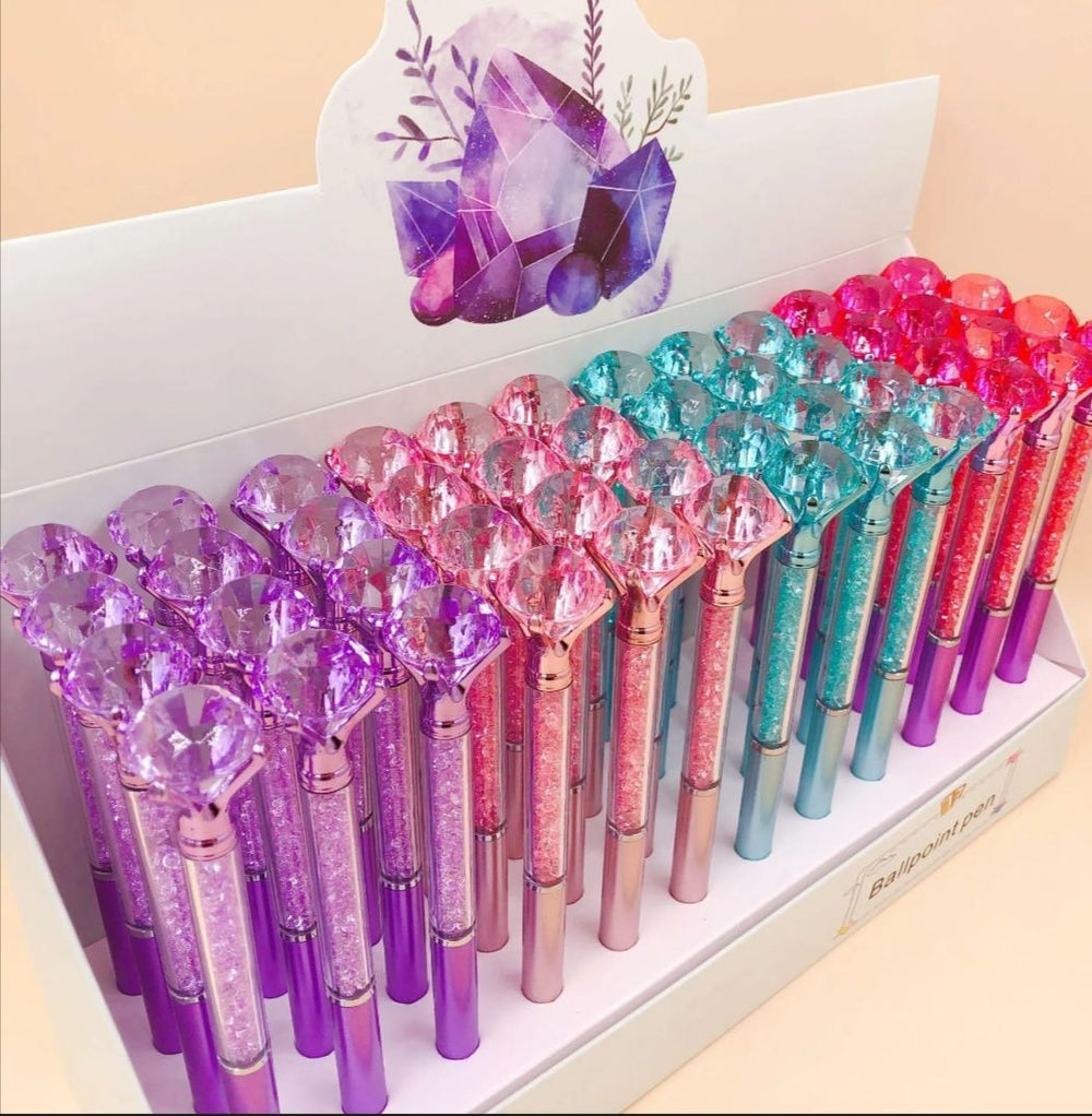 Elegant Diamond Ballpoint Pens | Smooth Writing & Stylish Design
