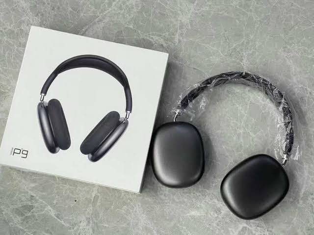 P9 Pro Max Wireless Bluetooth Headphones – Over-Ear Stereo Headset with Deep Bass, Foldable Design & Built-in Mic (other colors are out of stock, only black is available )